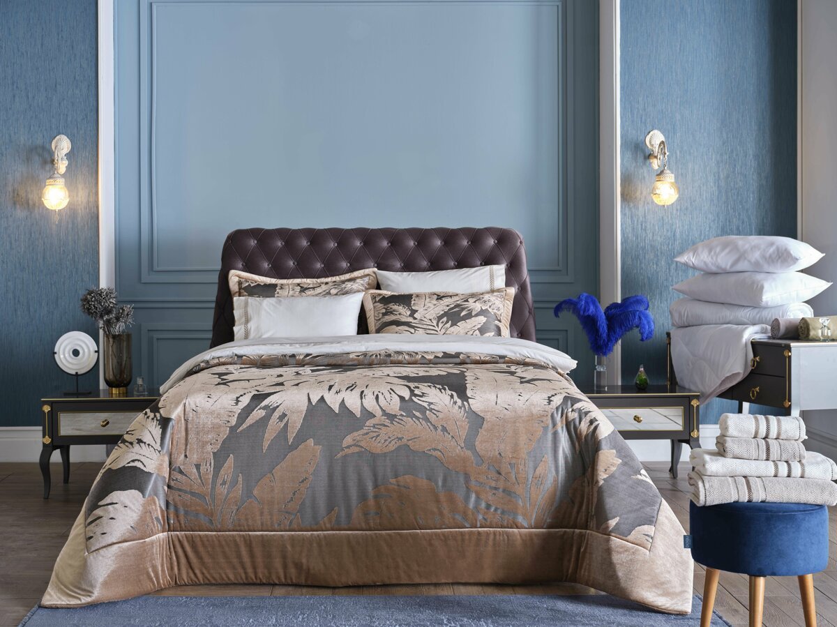 Doqu Home Isabel Deluxe Çift Kişilik Çeyiz Seti - Gold