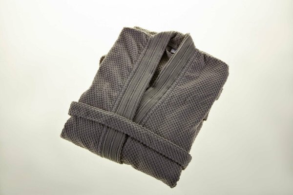 Doqu Home Silverline Stone Bornoz L/XL 110 - Vizon