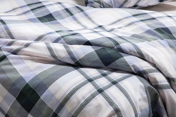 Doqu Home Polycotton Cross Tek Kişilik Nevresim Takımı - Gri