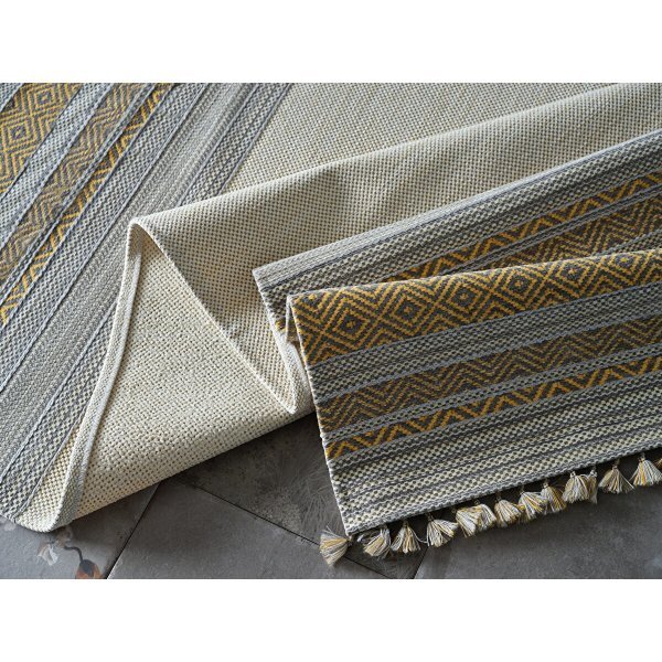 Gümüşsuyu Deco Ibıza Halı 12186 S10 160 X 230 Sarı