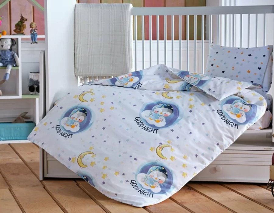 Doqu Home Good Night Bebek Nevresim Takımı