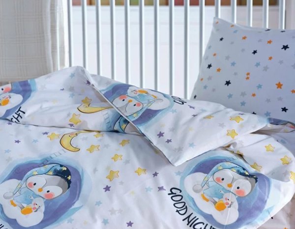 Doqu Home Good Night Bebek Nevresim Takımı